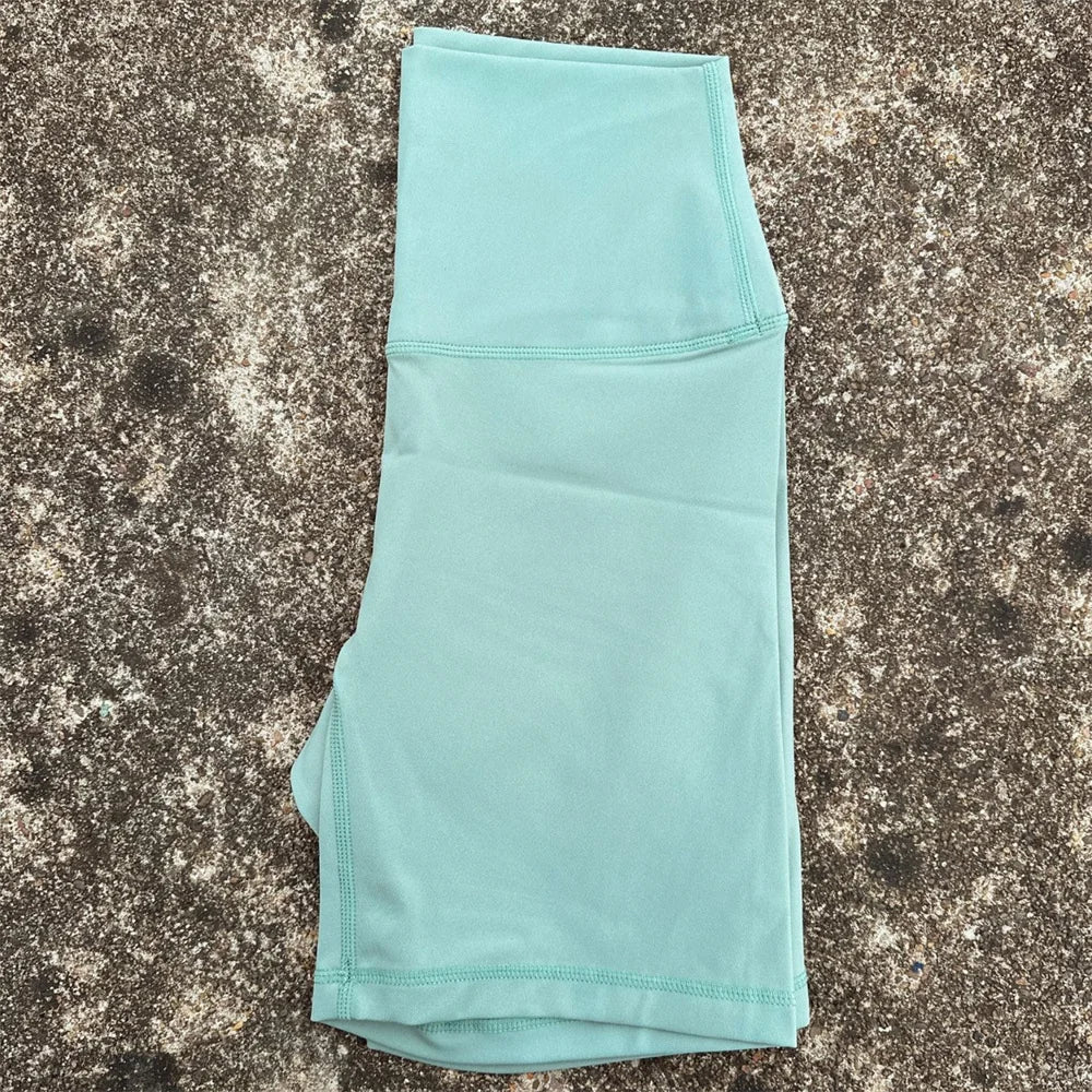 High Waist Squat Proof Fitness Shorts